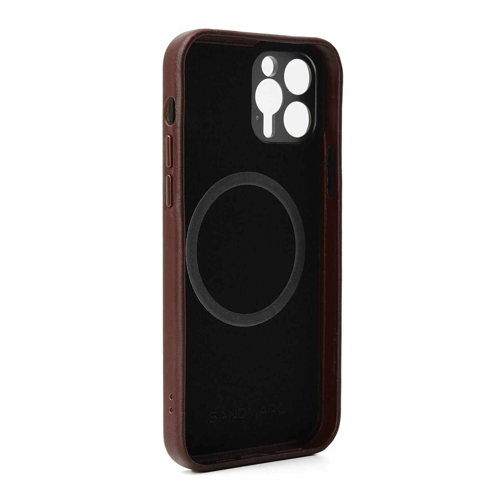 Refurbished Pro Leather Case - iPhone 12 Pro Max (MagSafe Compatible) - Brown