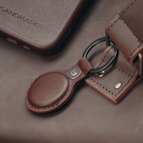 Refurbished Leather Edition - AirTag Key Chain