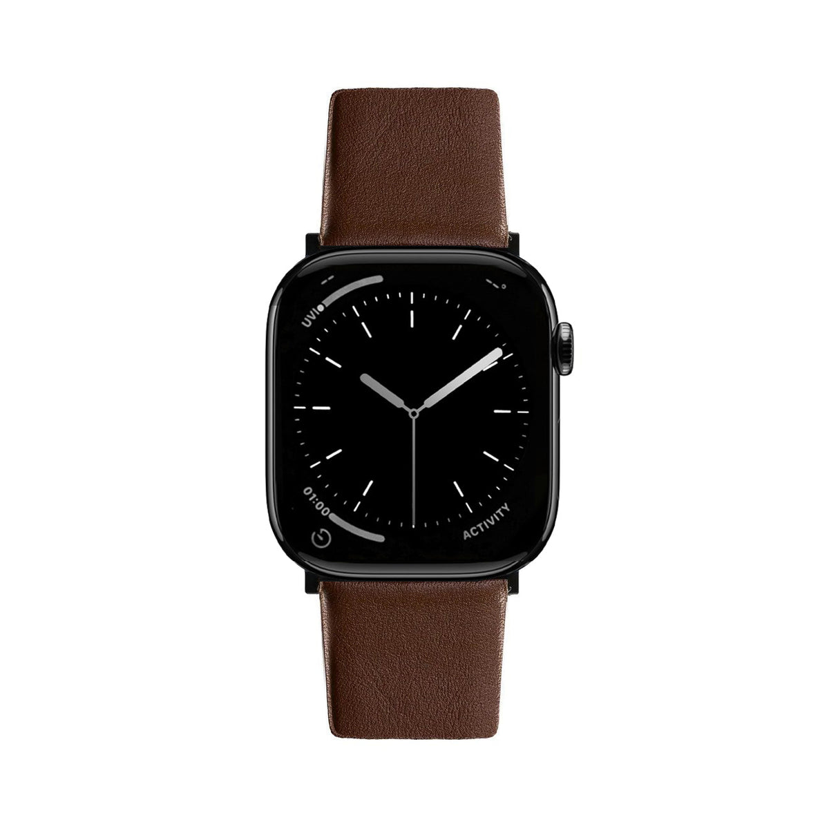 Apple Watch Series 10 Leather Band #color_brown